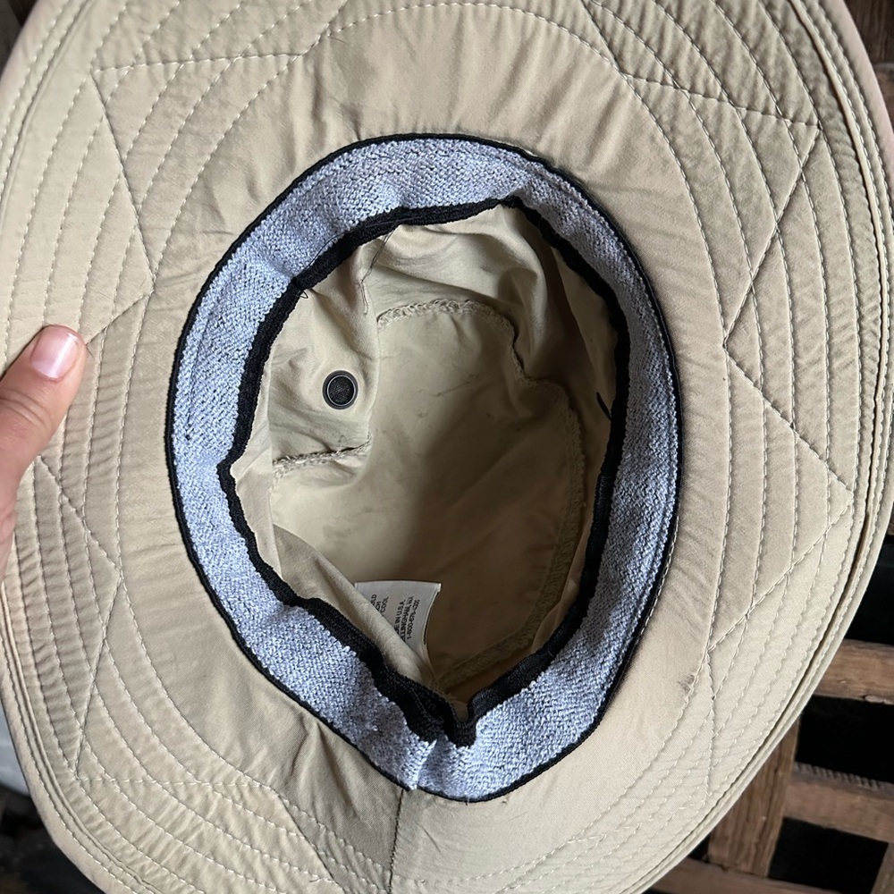 Watership Trading Co Hat Boonie Bucket Outdoor Hiking Fishing Size M Beige USA - Picture 3 of 8